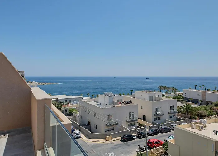 Seaview 3br Penthouse Escape With Terrace Views By 360 Estates Marsaskala